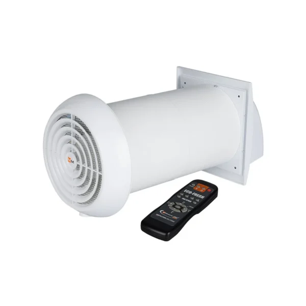 Air handling unit Eco-Freshness 07, 120 kb / h, plastic, white, heated