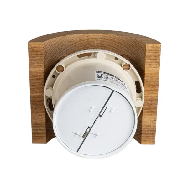 Heat-resistant sauna fan MM-S ⌀100mm, 105 m³ / h, wood, barrel, with check valve - Image 2