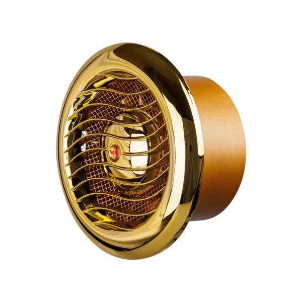 Εξαεριστήρας μπάνιου MM-LUXE 100, 110 m³/h, χρυσό 24 καρατίων