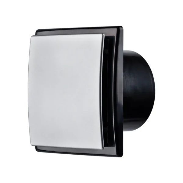 Heat-resistant fan MM OK100 ⌀100mm, 100 m³ / h, black matte color with inox