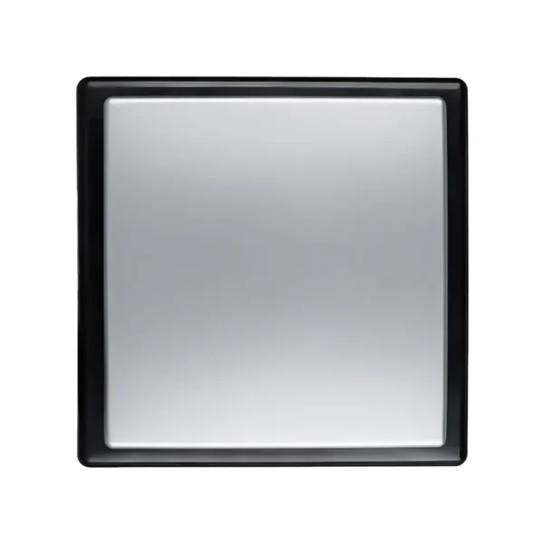 Heat-resistant fan MM OK100 ⌀100mm, 100 m³/h, with back shutter, black matte color with inox - Image 2