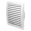 Adjustable Grille plastic Europlast ND12R 190x190mm, Ø125mm, white