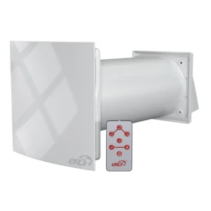 Alternative view of Επίτοιχη μονάδα ανάκτησης θερμότητας με τηλεχειριστήριο και φίλτρο αέρα εναλλάκτη D125 CUPER 125