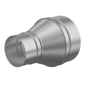Round duct reducer 100GGB Ø160, galvanized steel