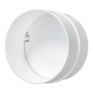 Alternative view of Circular connector 12.5SKPO Ø125mm, with check valve, plastic