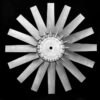 Aluminium impeller with 16 blades, Ø800mm