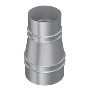 Alternative view of Round duct reducer GGB100 D125 Ø125, galvanized steel
