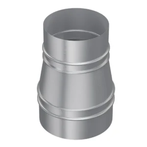 Alternative view of Round duct reducer 125GGB Ø150, galvanized steel