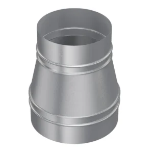 Alternative view of Round duct reducer 160GGB Ø200, galvanized steel