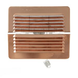 Foldable grille with springs LBDFR1916RA, 193x165 mm, metal, copper