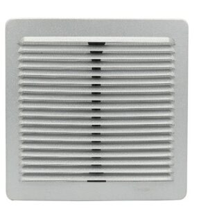 Universal ventilation grille with springs LBMR1916IN, 193×165, metal, inox