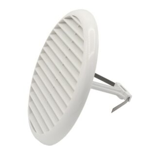 Universal grille with springs TUP816RB Ø80/160mm, white