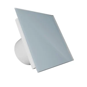 Wall fan EON BD100/9075 ⌀100mm 115 m³/h, glass, blue pastel