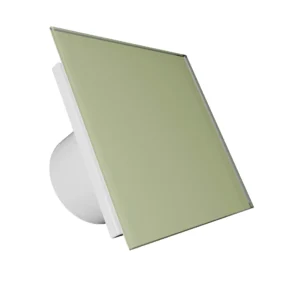 Wall fan EON BD100/9642 ⌀100mm 115 m³/h, glass, pale green matt