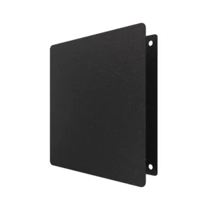 Ventilation grille 1414RVM detachable mesh with magnets, 140×140, painted steel, black